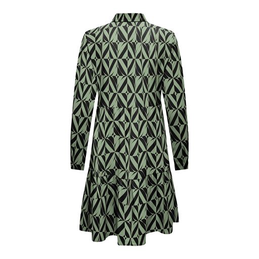 JDY Piper Kjole, Black Basil Graphic, 34
