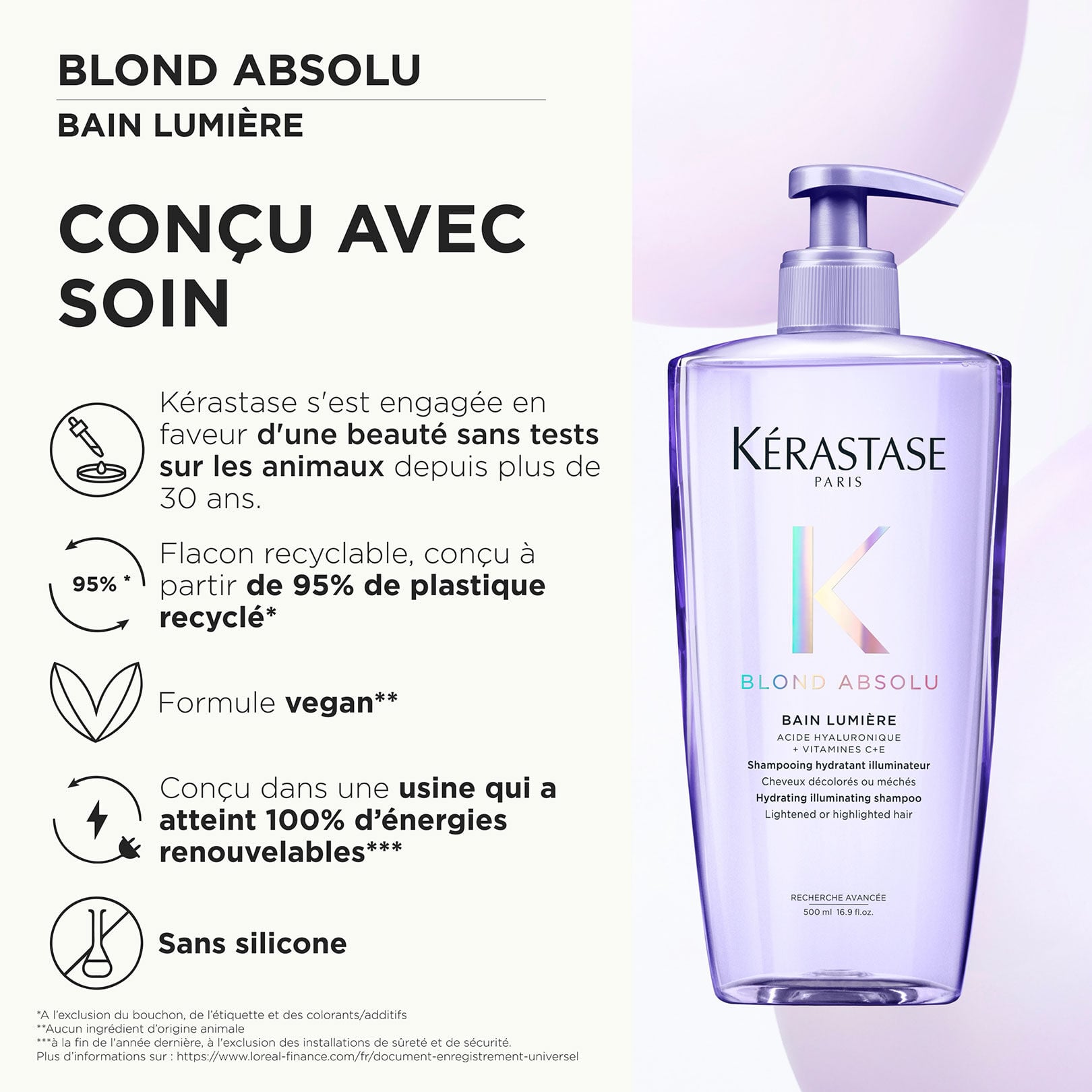 Bain Lumière Blond Absolu 500ml