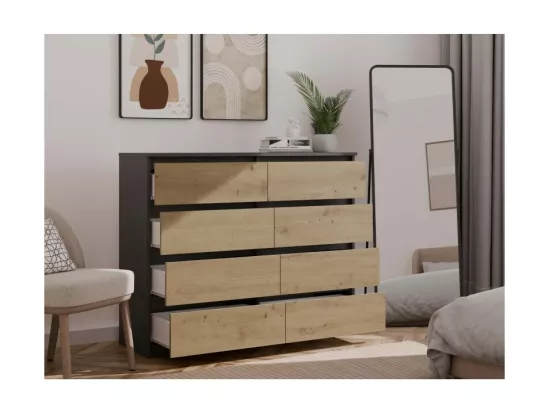 Commode Malwa M8/120 ANTHRACITE ARTISAN