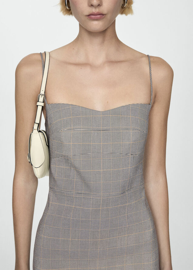 MANGO Check short dress 92