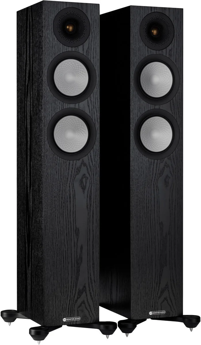 Monitor Audio Silver 200 7G Bois noir (la paire) Enceintes colonne