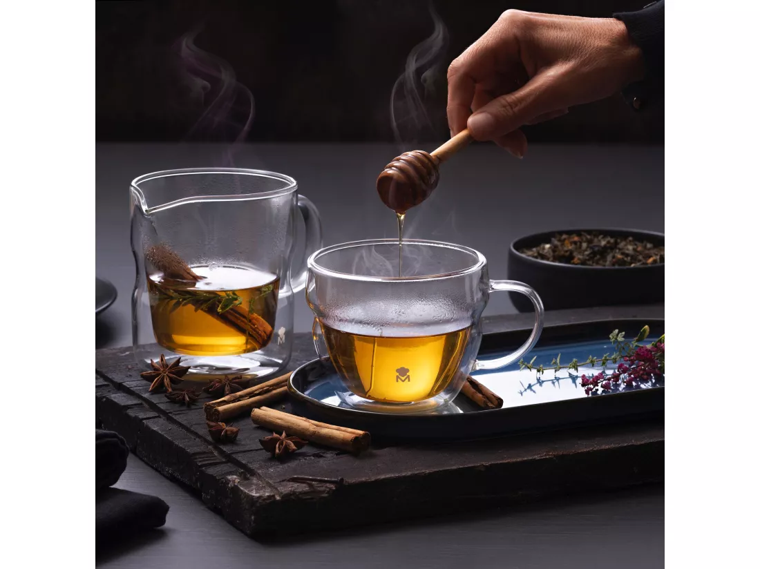 Pot à lait 450ml MIXOLOGY double paroi Borosilicate MasterPRO