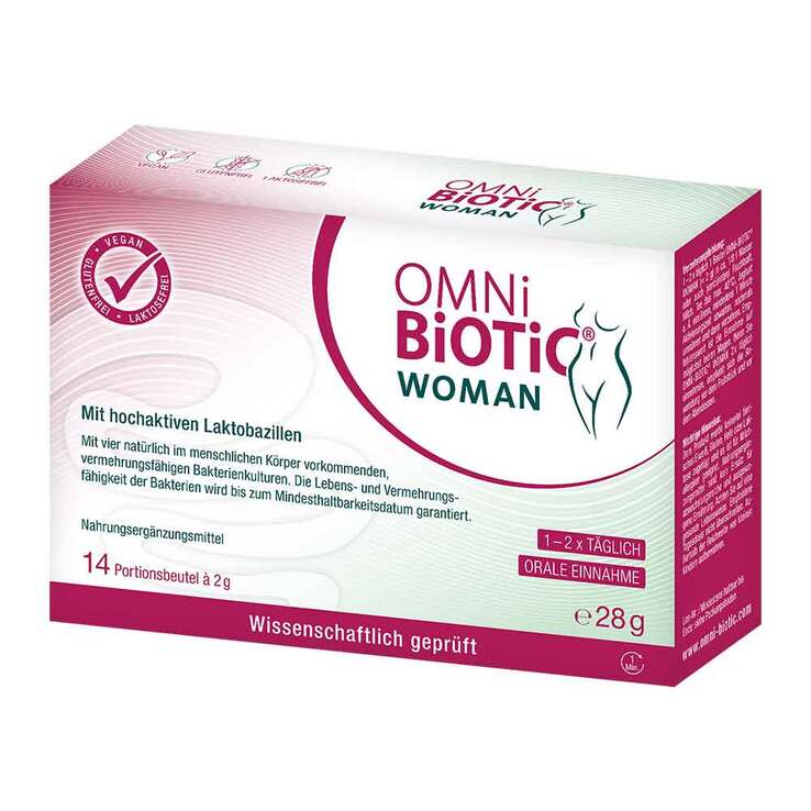 Omni Biotic Woman Pulver, 14X2 g