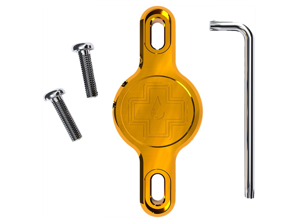 Muc-Off Airtag Holder Til Flaskeholder Guld