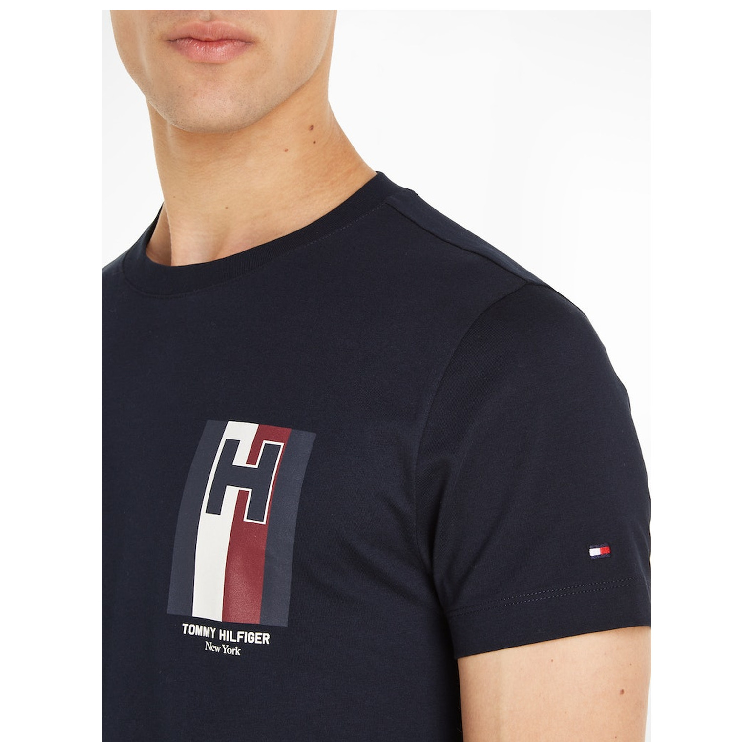 Tommy Hilfiger H EMBLEM TEE