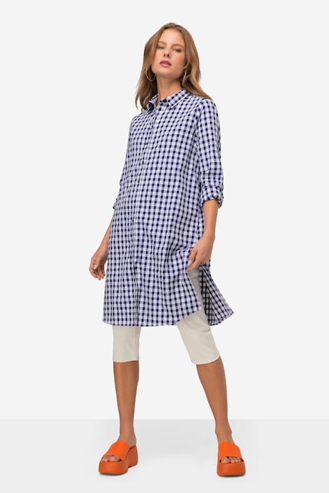 Karo Hemdblusenkleid, Oeko-Tex