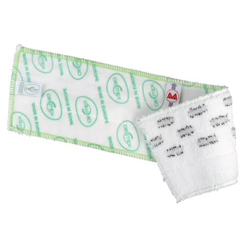 Bandeau de lavage microfibre Ultimate DX1 blanc impression 44 x 11,5 cm