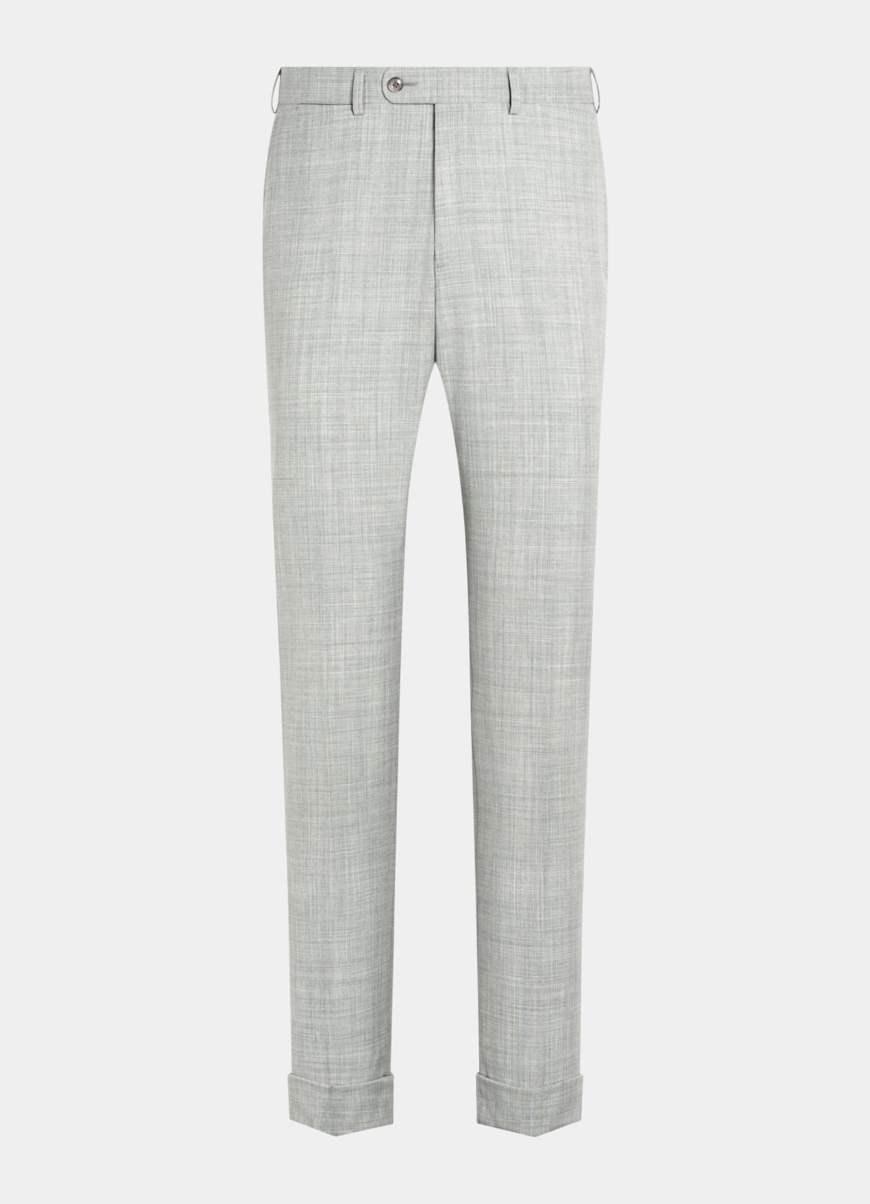 Pantalon Slim Leg Tapered gris clair
