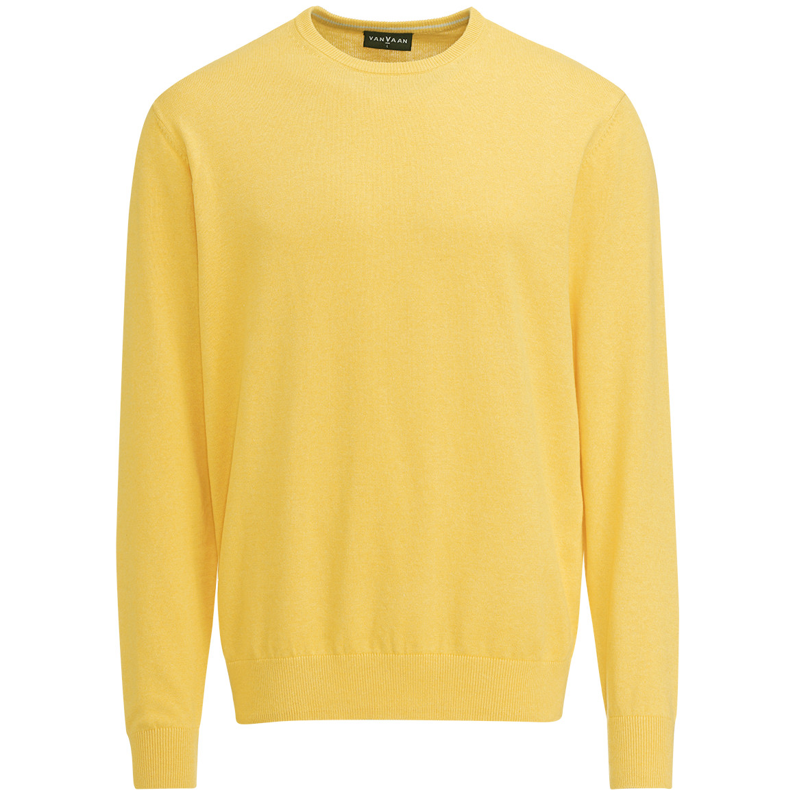 VanVaan Herren Pullover in Unifarben gelb