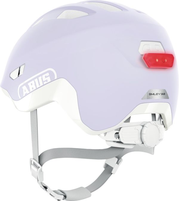 Abus Smiley 3.0 Ace Led Cykelhjelm, Pure Lavender