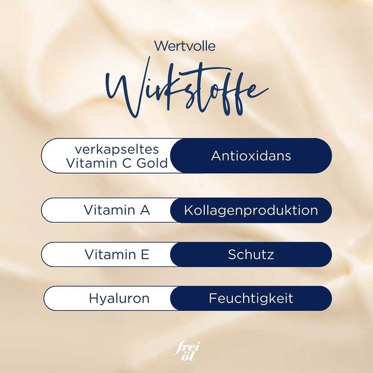 Frei Öl Hydrolipid Augencreme gold, 15 ml