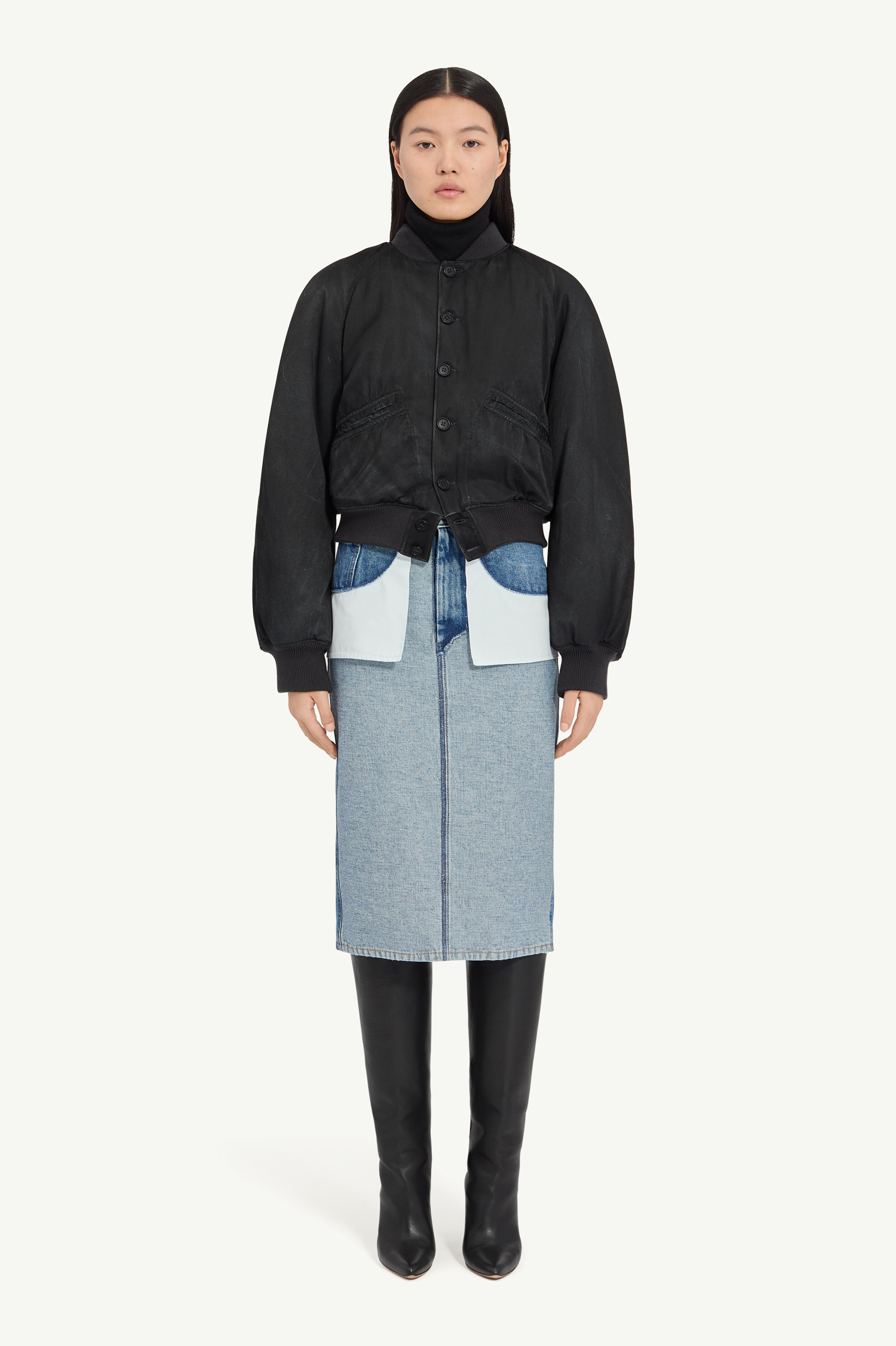 Veste bomber Noir