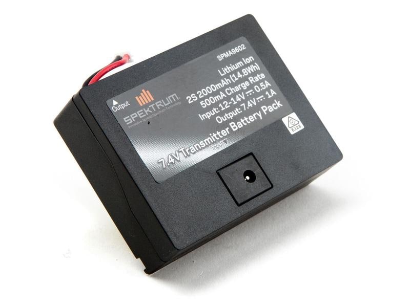 Spektrum RC-Akku Li-Ion 2000 mAh 7.4 V Senderakku zu Spektrum DX6 G2-3, DX7 G2, DX8 G2, DXe, DX6e