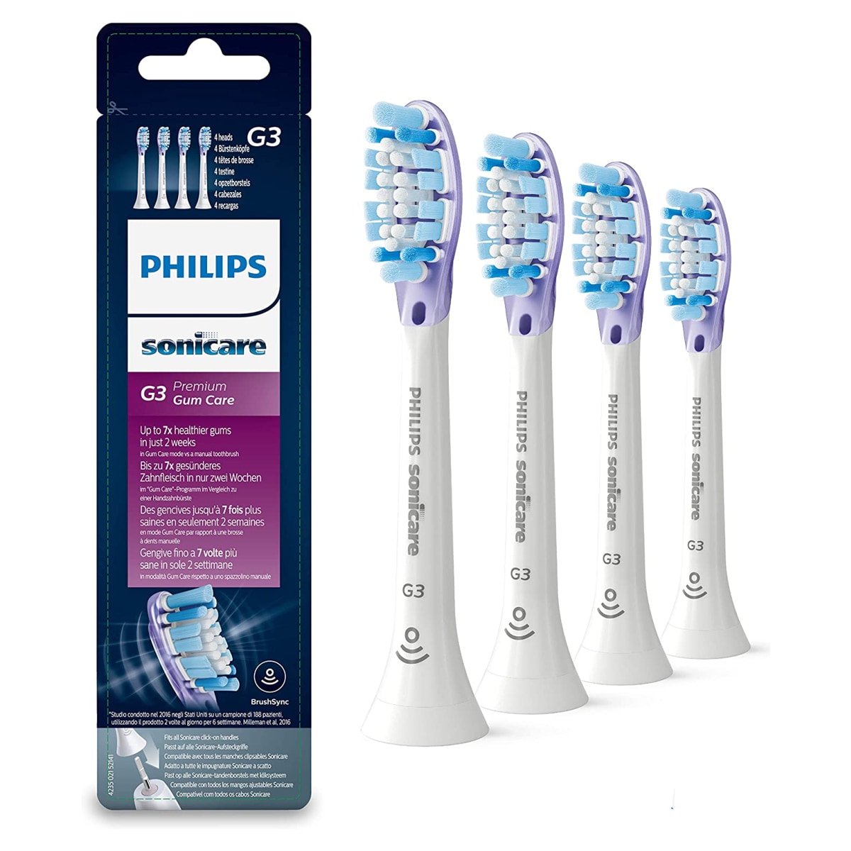 Philips Sonicare HX9054/17 G3 Gum Care White Ersatzbürsten