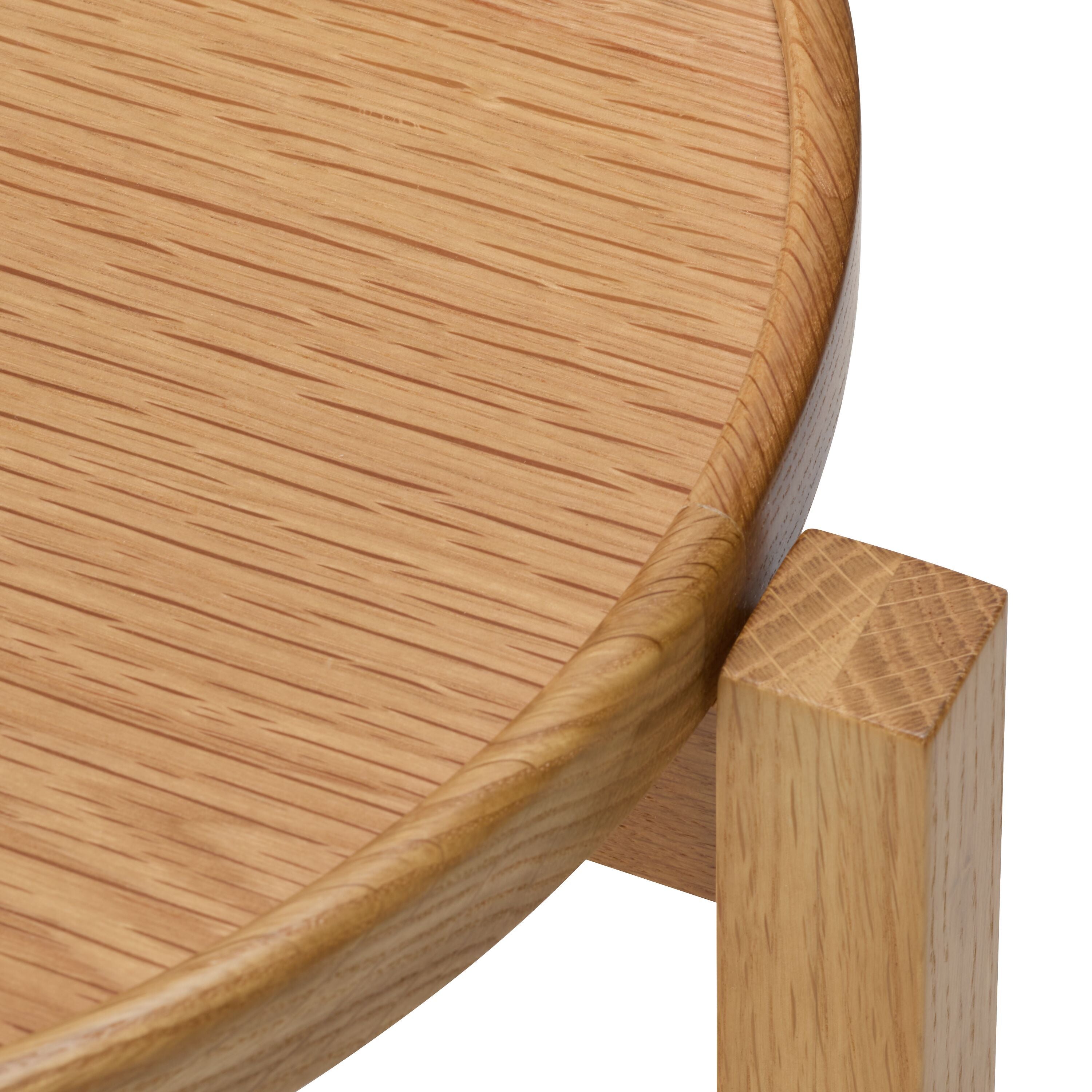 MEREDITH Beistelltisch - Eiche / B: 47.0 cm x T: 47.0 cm x H: 45.0 cm