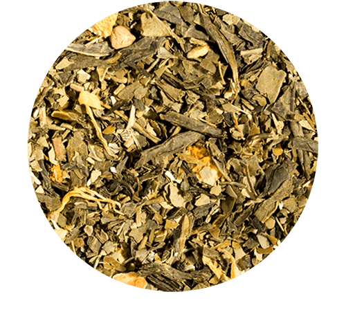 Lovely Morning-Thé vert bio, maté bio, agrumes Recharge vrac 500g