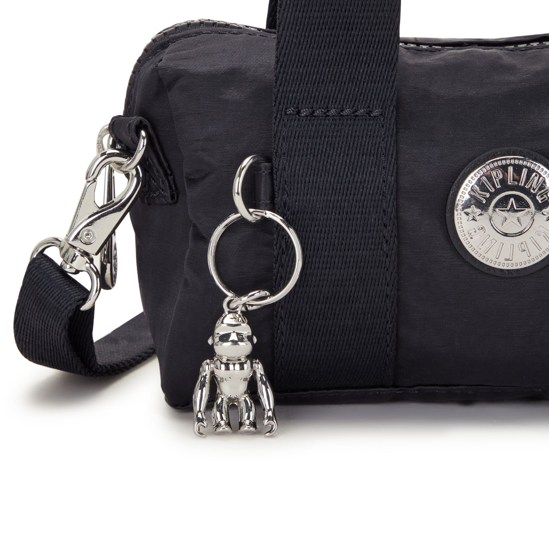 BINA MINI Sac à main compact avec bandoulière amovible - Nocturnal Satin