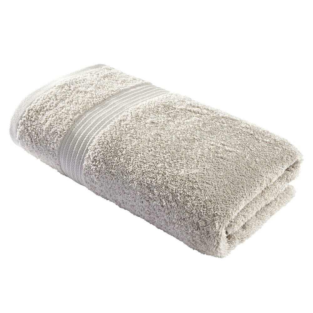 Serviette de toilette 50x90cm coton beige dune