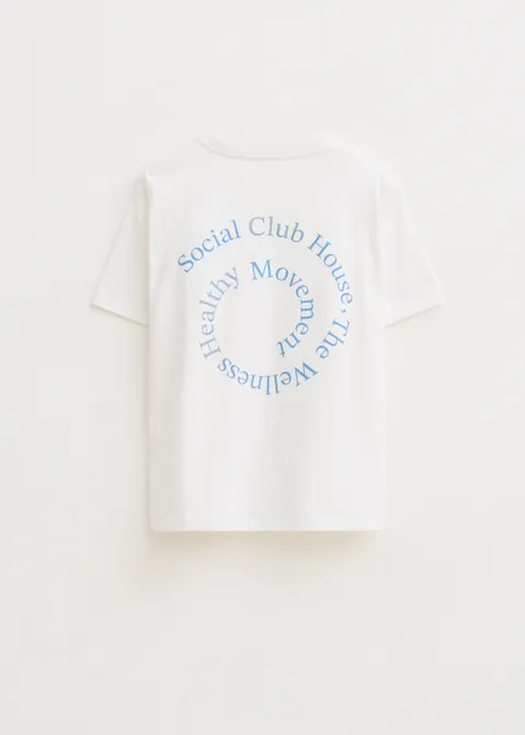T-shirt social club wit (WIT)