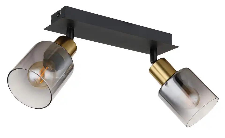 Deckenstrahler 18,2 cm 2-flammig 25 cm