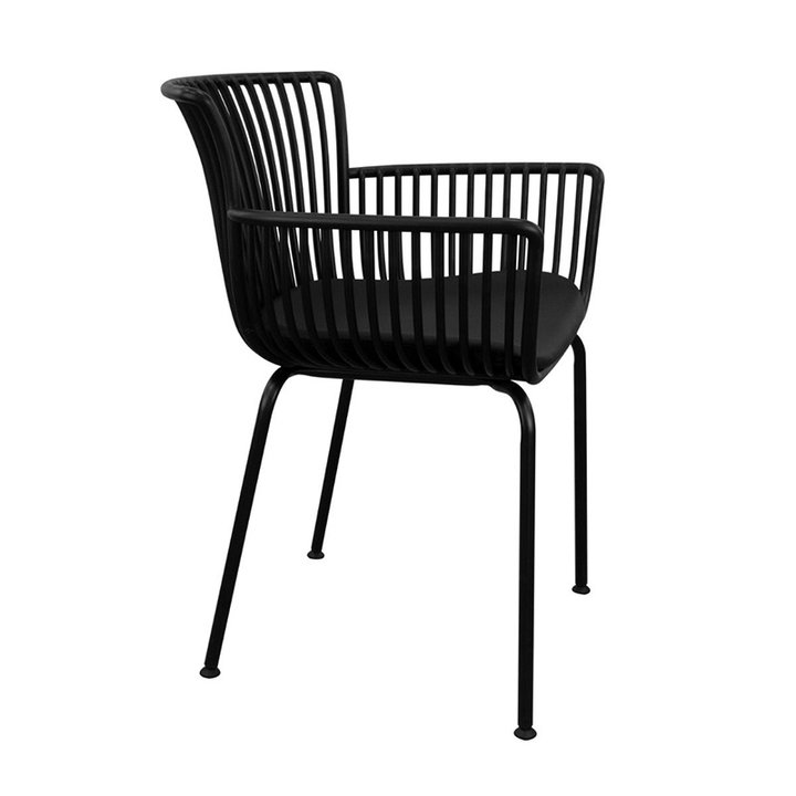 Tuinstoel - Otis Zwart | Industrieel design