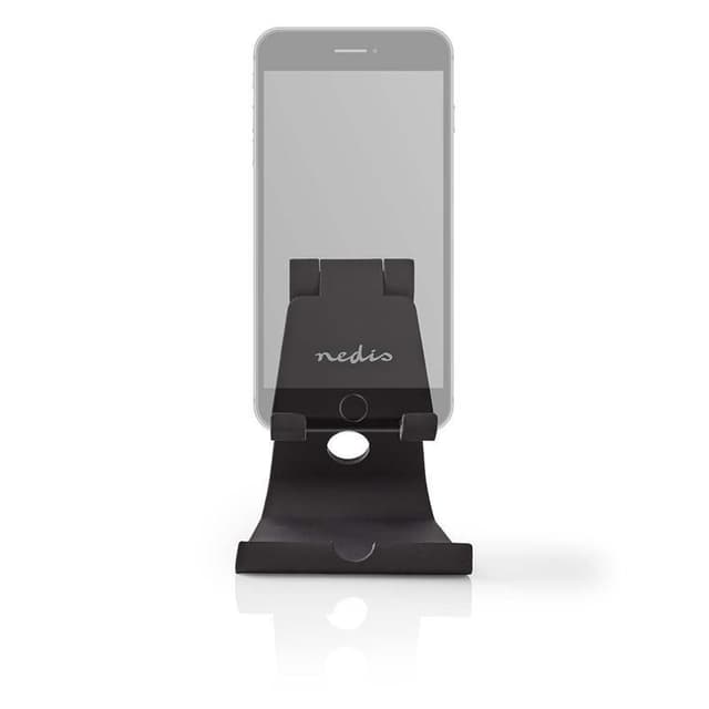 Smartphone-/tabletholder | Justerbar | Sort