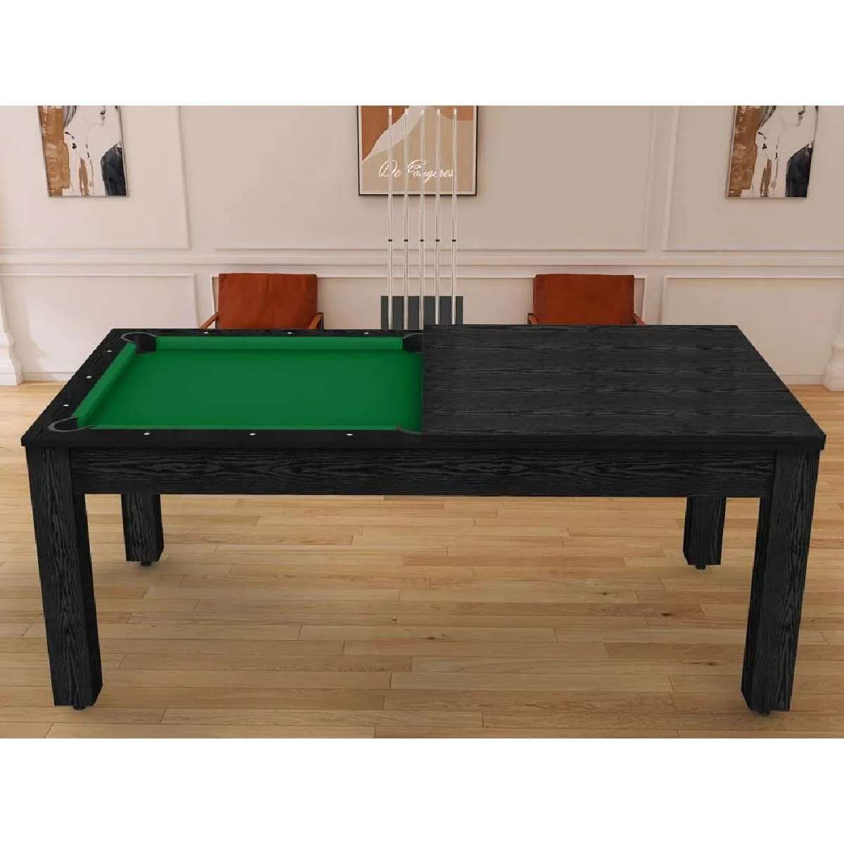 Jardindeco Arizona - Noir boisé et Vert