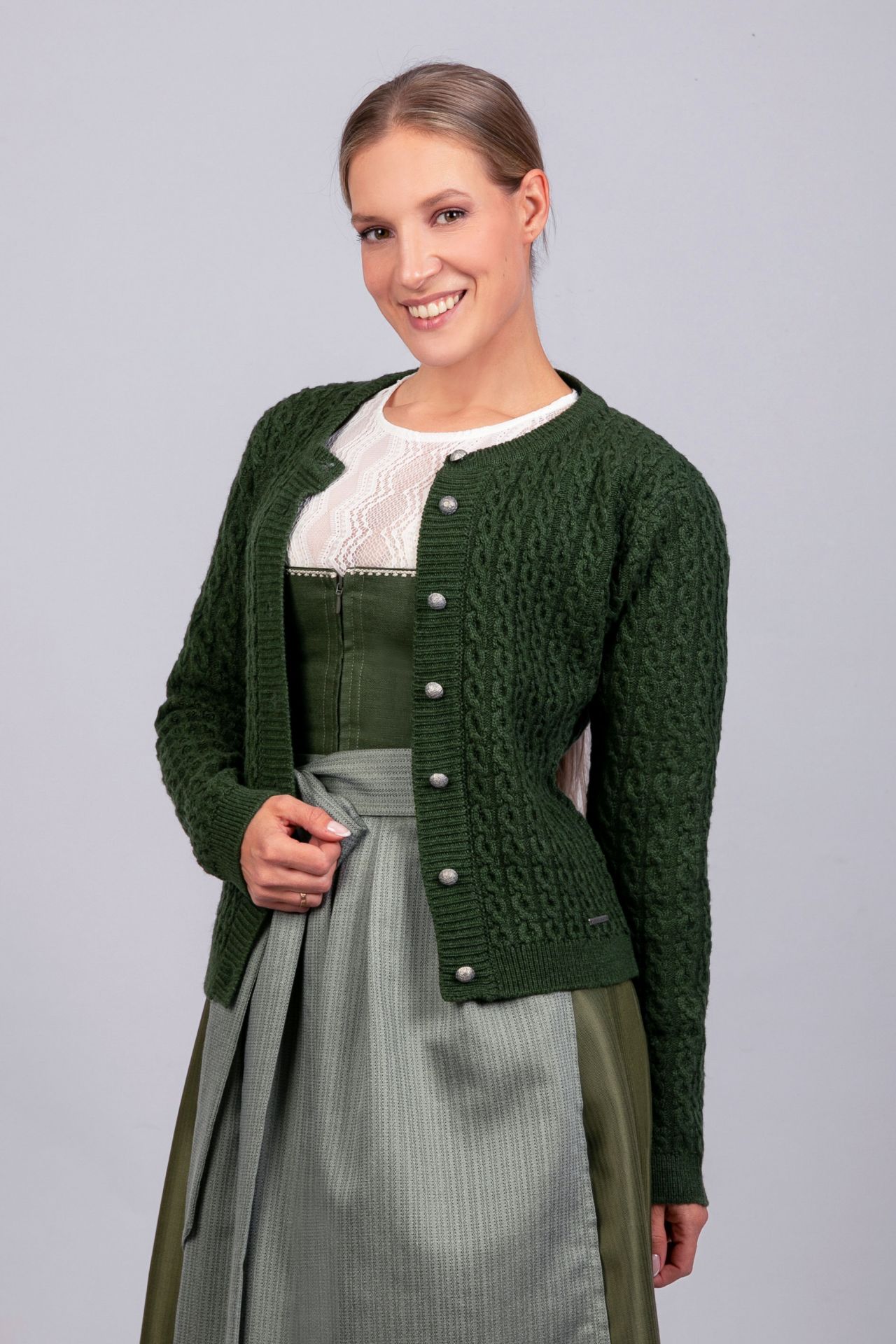 Strickjacke Theresa rosé