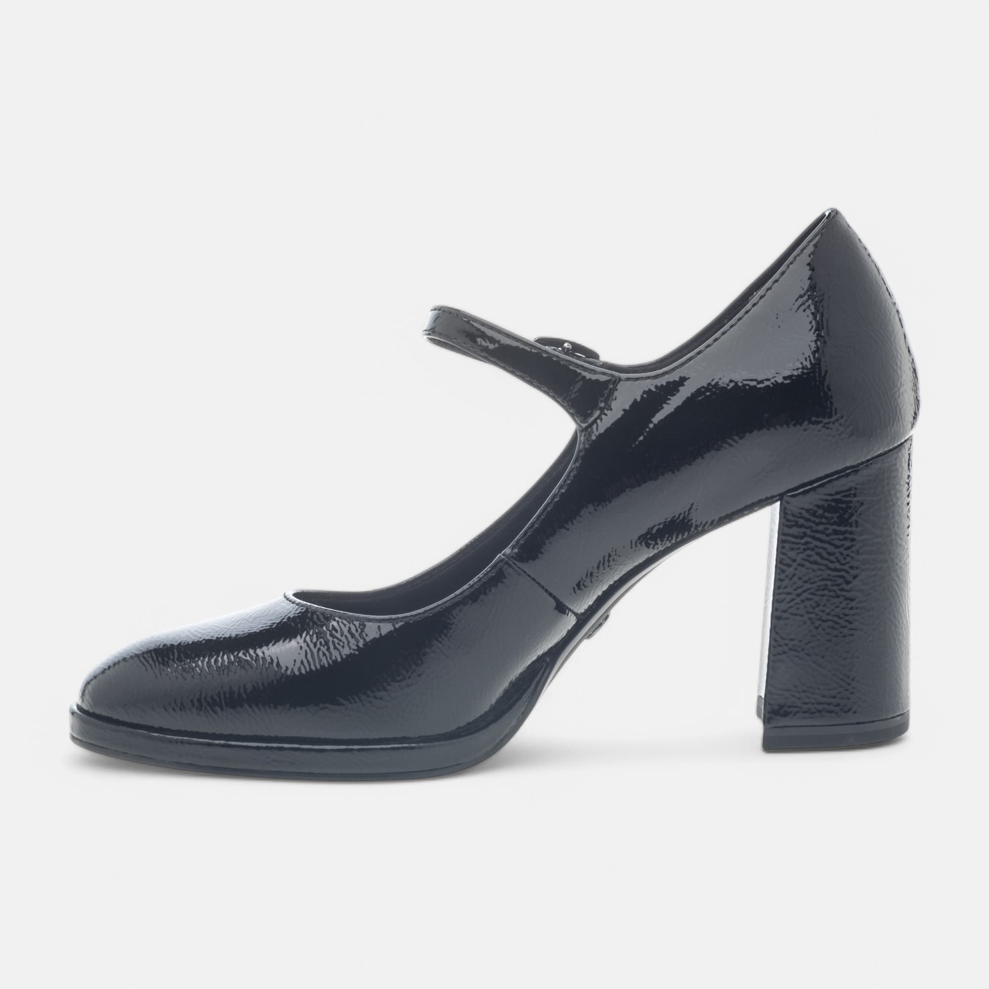 Babies à talon Femme noir