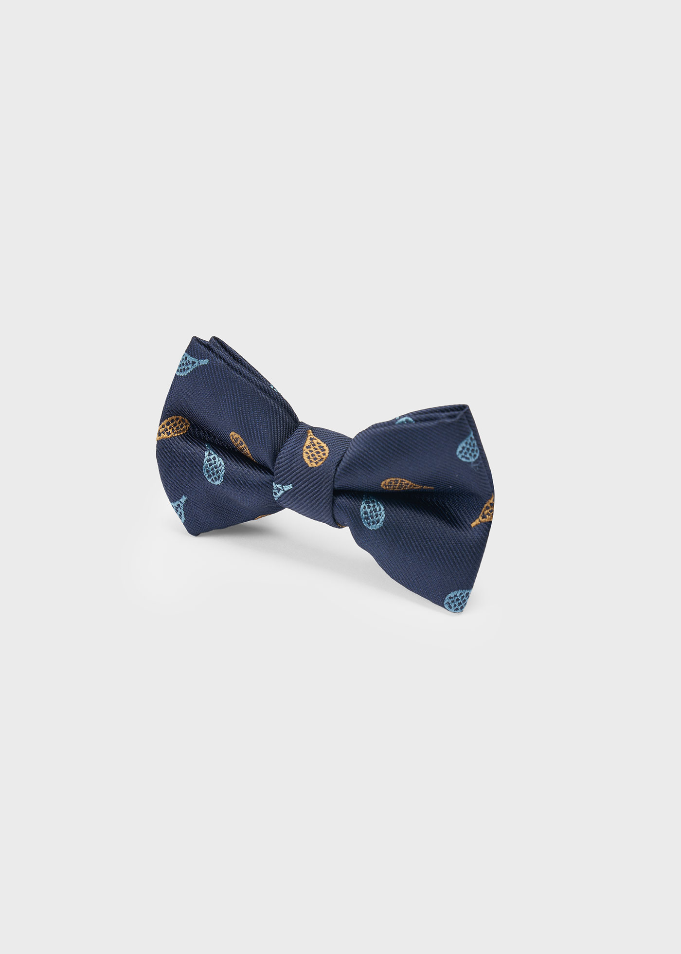 Gravata borboleta estampada para menino