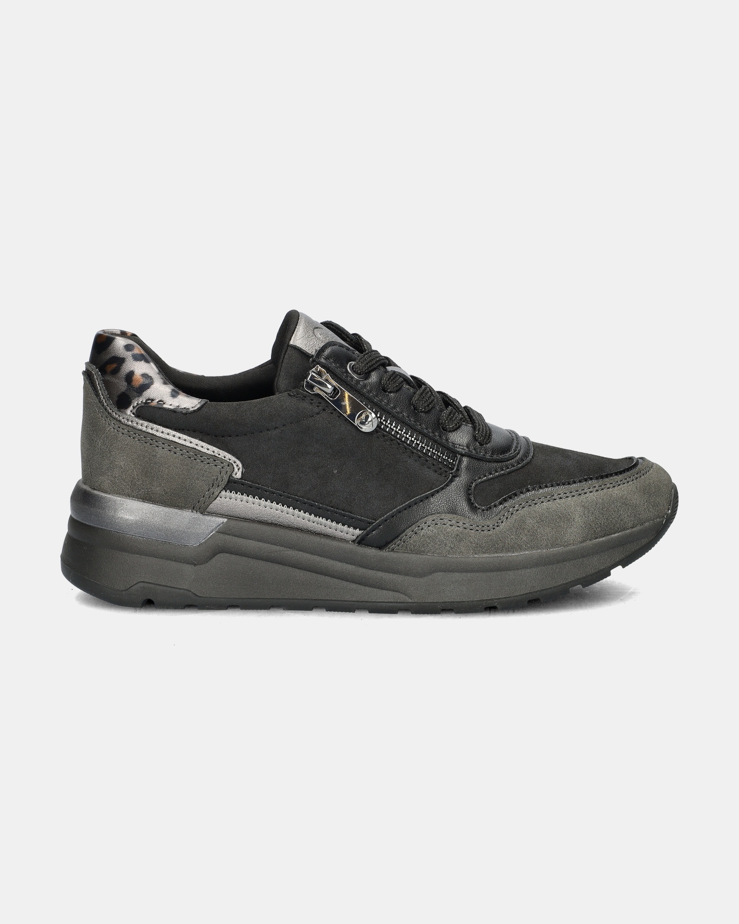Marco Tozzi Lage sneakers  - zwart