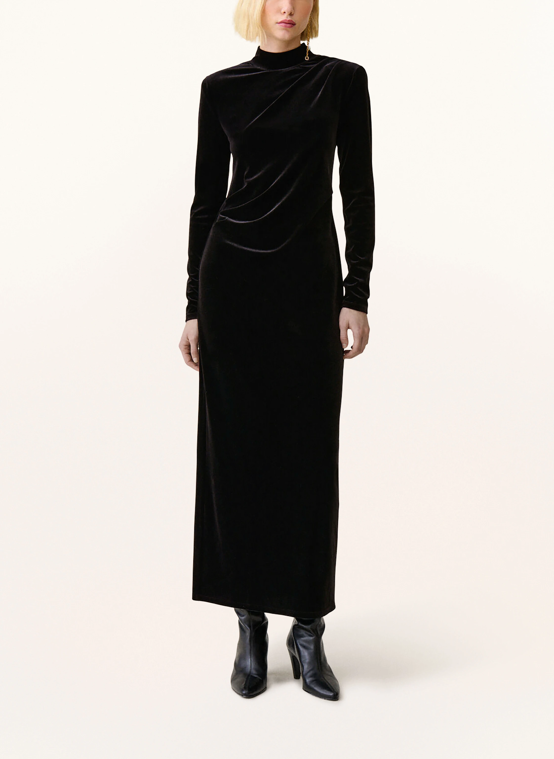 CLAUDIE PIERLOT Samtkleid