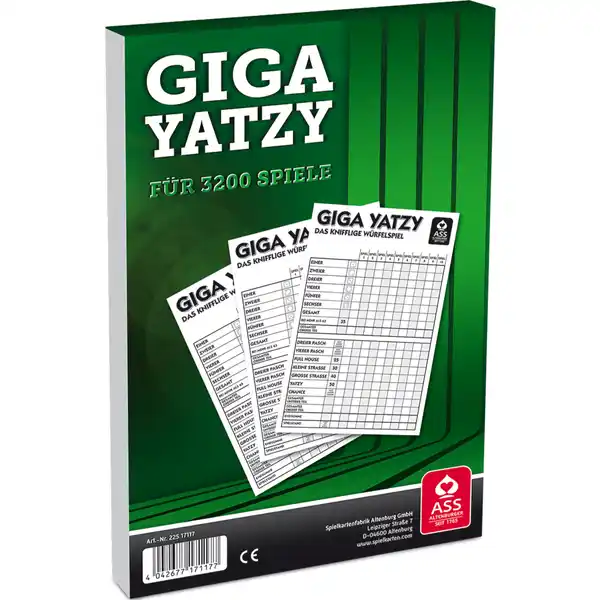 Giga Yatzy Block