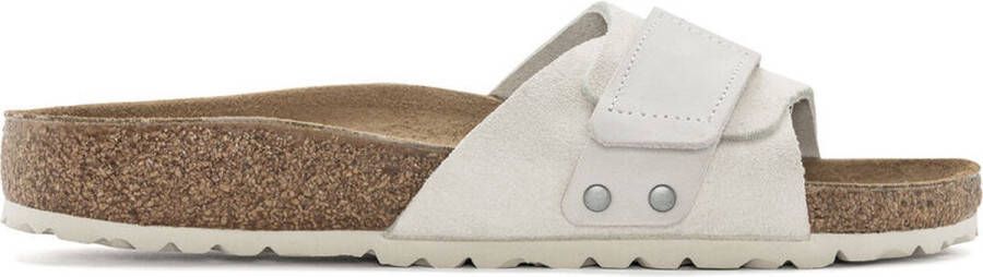 BIRKENSTOCK Slippers Dames Oita Dames Maat: 39 Materiaal: Suède Kleur: Wit