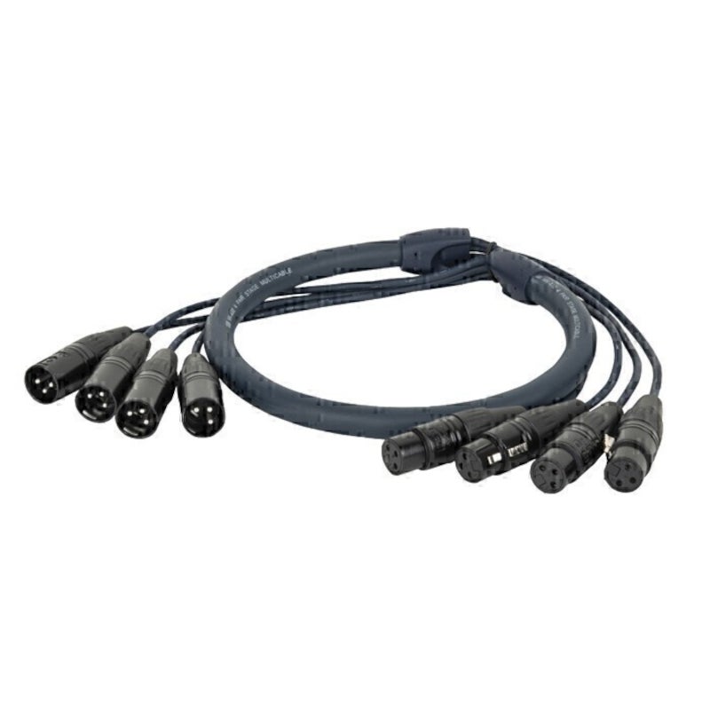DAP DMX Multi 5-Pin 50m multikabel 4-voudig