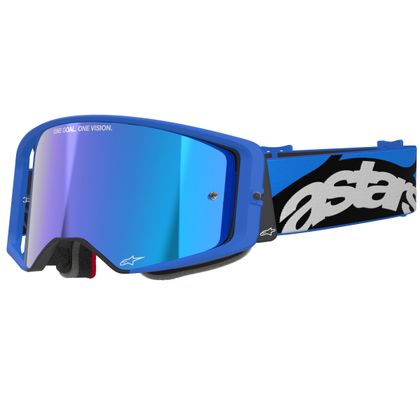 Masque cross Alpinestars SUPERTECH STREAM IRIDIUM 2025 - Bleu