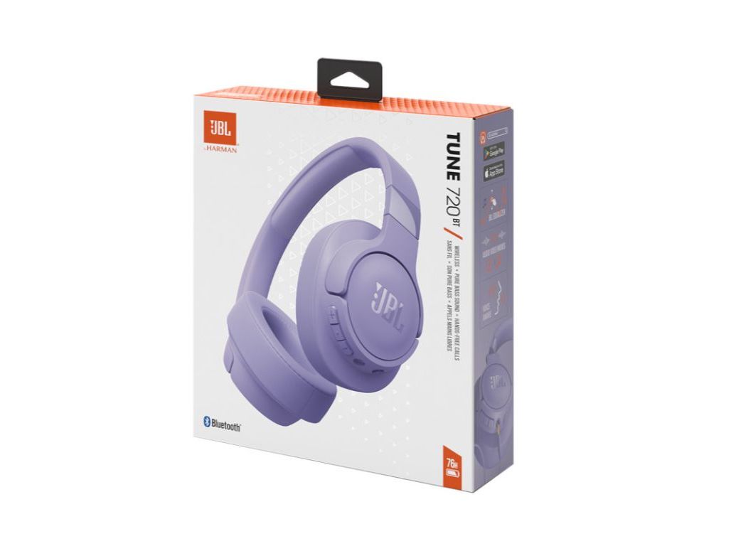 AUSCULTADORES SEM FIO JBL T 720 BT PURPLE