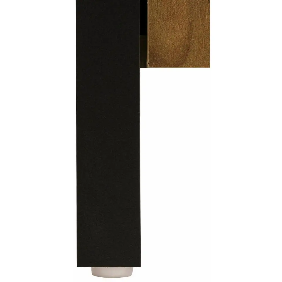 Chris - Badmeubel 61 cm 2-deurs eiken/zwart
