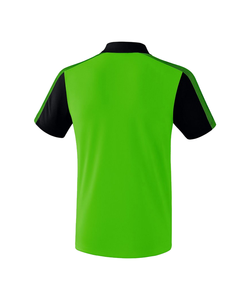 Erima Premium One 2.0 Poloshirt Kids Grün Schwarz