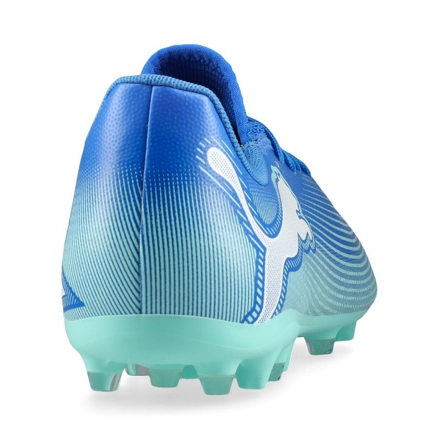 PUMA Future 7 Play MG Formula - Bleu/Menthe/Blanc