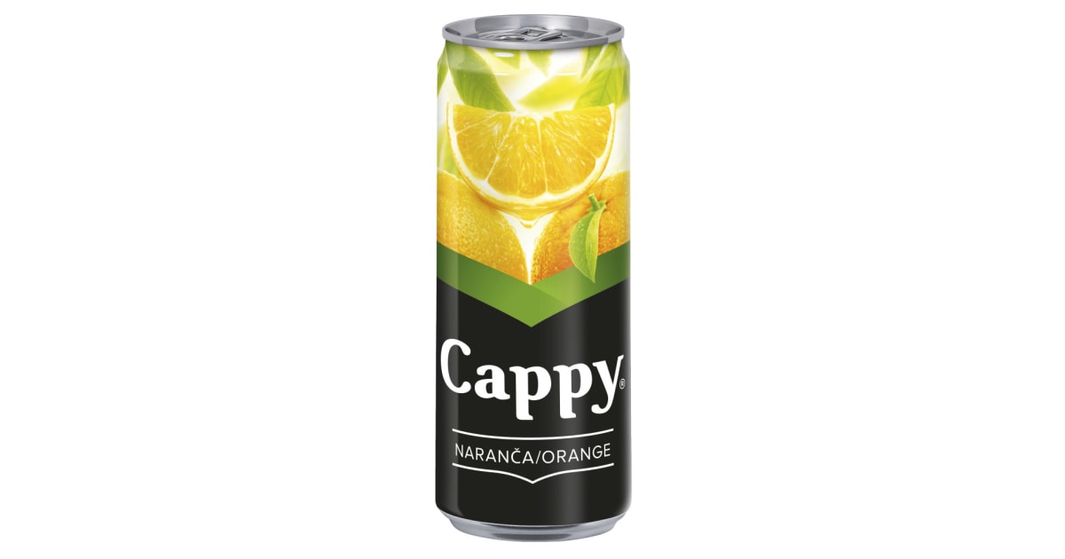 Cappy Orange 0,33 Liter Dose (Einweg)