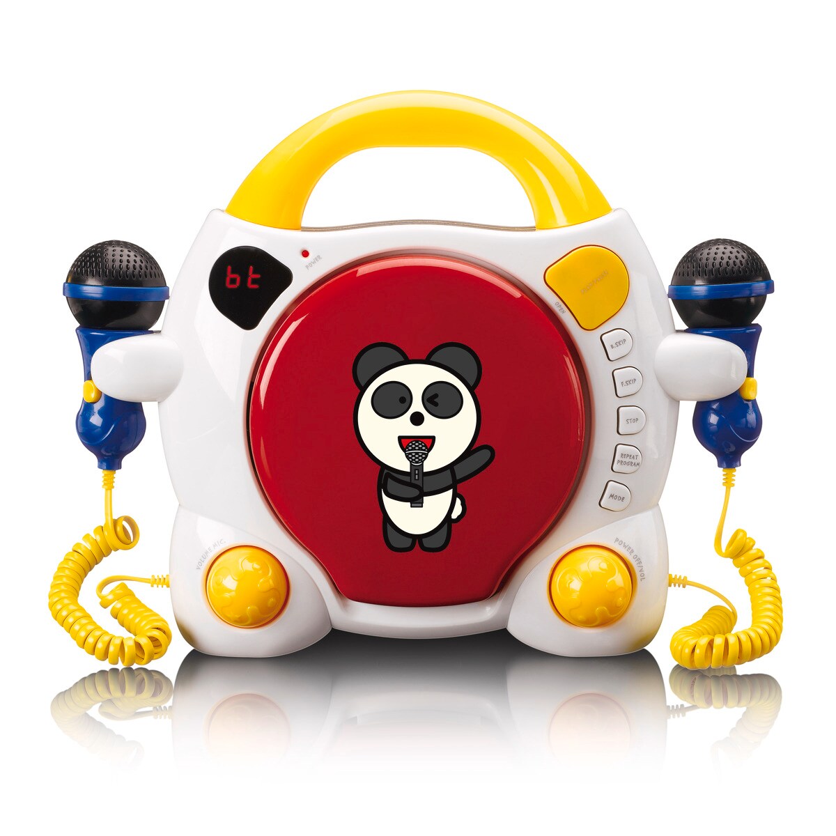 LENCO KCD-011KIDS Tragbarer Kinder Karaoke CD-Player mit BT
