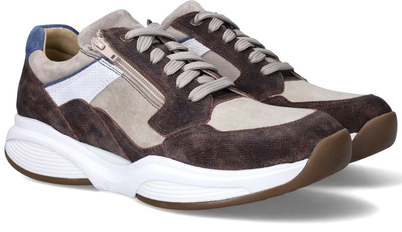 Xsensible SWX14 Stretchwalker Sneakers Bruin Heren