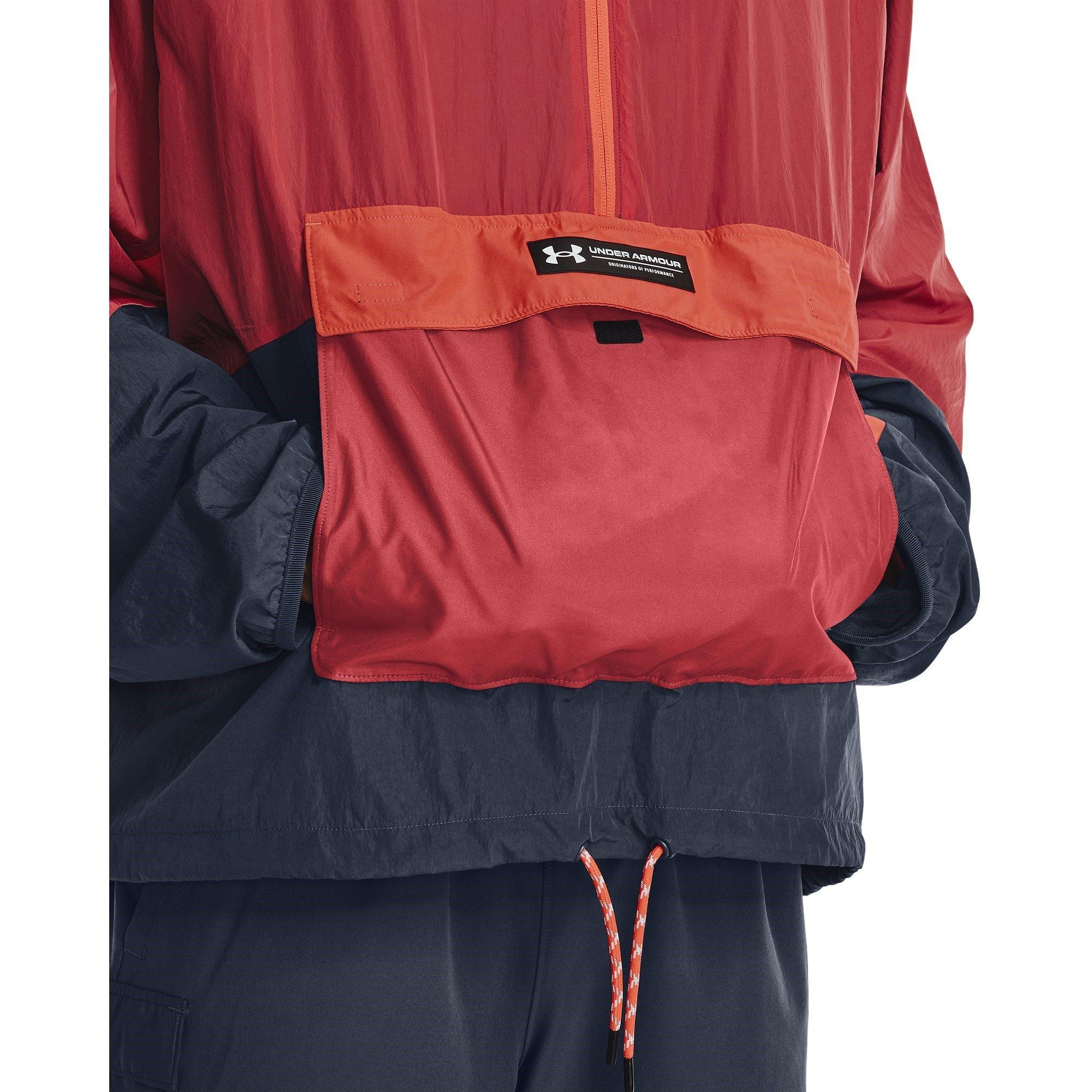 Under Armour Under Armour Ua Rush Woven 1/2 Zip Anorak Tracksuit Top Mens