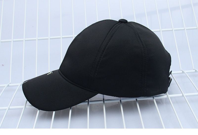 LANWO - Baseballpet met geborduurde bloemen