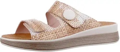 Think bruin combi 000447-9080 - maat 37 slipper bruin combi - maat 37 Calandschoen