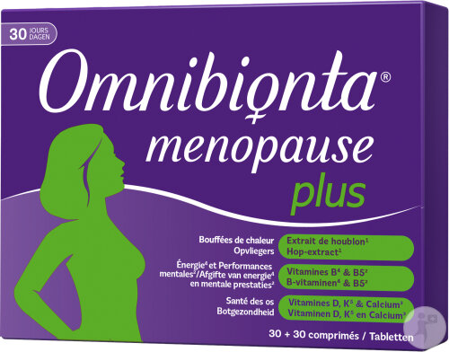 Omnibionta Menopause Plus 30 + 30 Comprimés