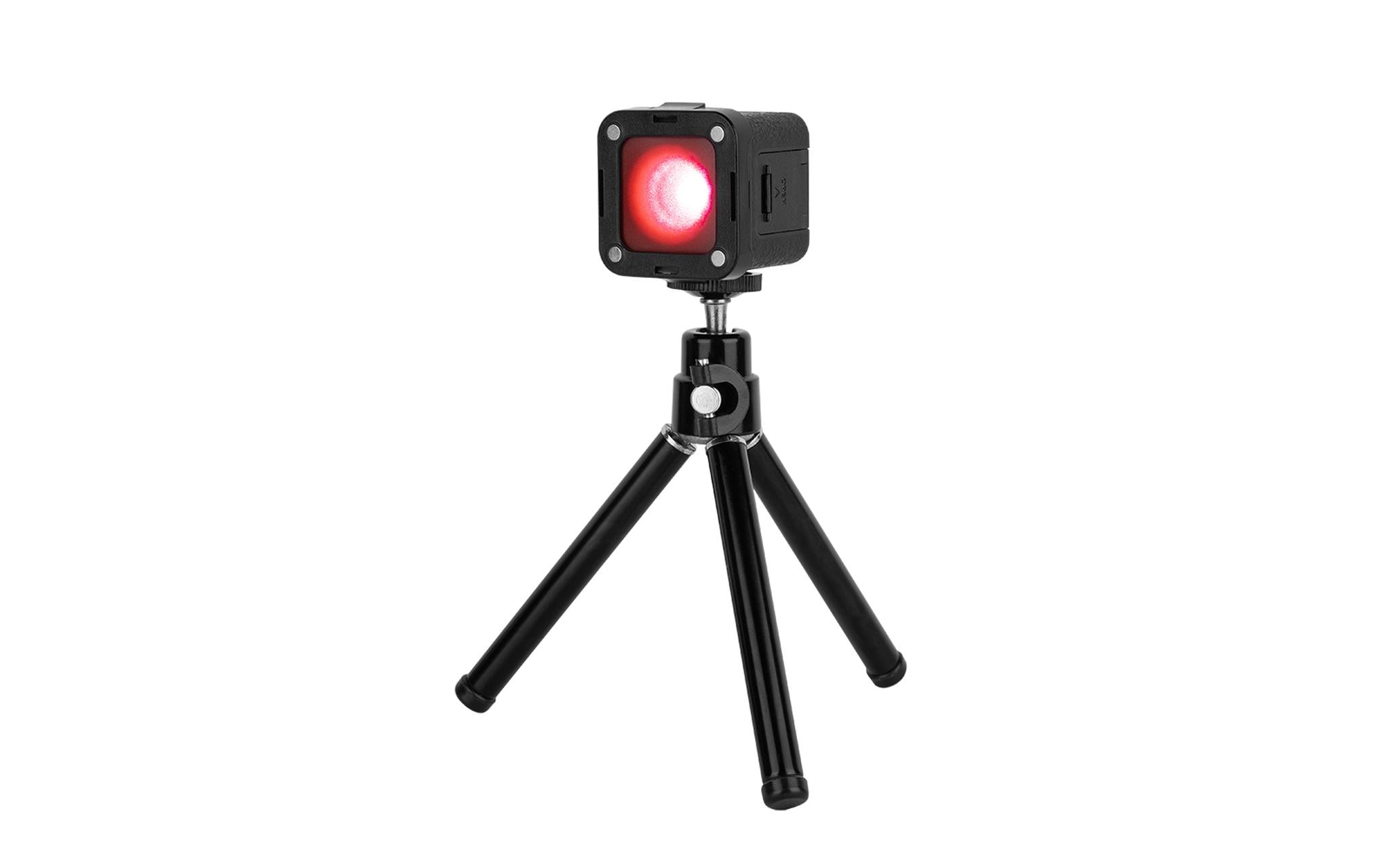 Videoleuchte RM01 Kit<br>Tragbares Mini-LED-Videoleuchten-Kit mit 3 Leuchten
