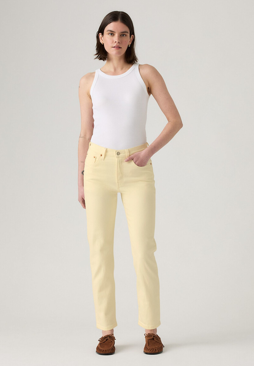 Calça Jeans 501® Cropped da Levi's