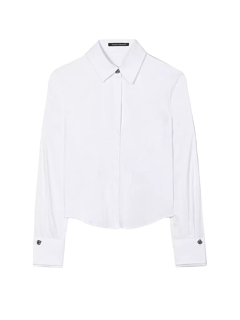 LUISA CERANO Hemdbluse weiss